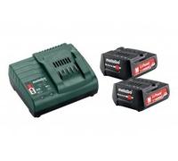 METABO Set base (caricabatterie + batterie) 12V/ 2 x 2,0 Ah 685300000