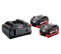 Metabo Set Batteria 18V Con Caricabatterie 2 x 5.5Ah LiHD MPTBSET21855