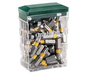 Metabo Set di 25 punte (formato TX25, accessori per professionisti, punte per avvitatori) 626713000