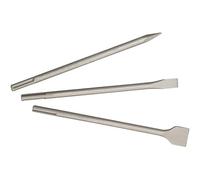 Metabo Set di scalpelli SDS-max Classic - 628413000 - per lavori di scalpello e sfondamento, 3 pezzi