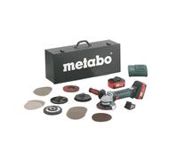 Metabo Smerigliatrice Angolare a Batteria W 18 Ltx 125 Quick Inox Set + Baule +