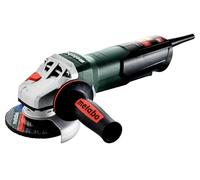 metabo Smerigliatrice angolare WP 11-115 Quick - 1100 W, diametro disco 115 mm - Ergonomica con cambio disco M-Quick, cappuccio protettivo, impugnatura aggiuntiva per lavori sicuri - Per levigatura