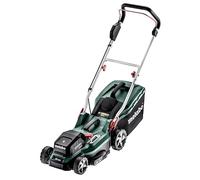 metabo Tosaerba a batteria da 18 V per piccoli giardini con funzione pacciamatura, larghezza di taglio 36 cm, senza batteria e caricatore (RM 36-18 LTX BL 36 I 601716850)