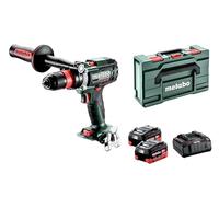 Metabo Trapano avvitatore a batteria BS 18 LTX-3 BL Q I (con 2 batterie da 5,5 Ah, caricabatterie, Metabox 145, coppia 1-18 Nm) 603184660