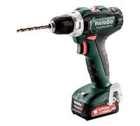 Metabo - Trapano Avvitatore - Powermaxx - Bs 12 2 X 2,0 Ah Li-power - Sc60 Plus - Scatola