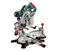 Metabo troncatrice KGSV 72 Xact SYM - 612216000 - Combinazione di sega a pannelli con funzione di trazione e sega per modanature precisa con sistema di battuta regolabile - Cavo da 3 m