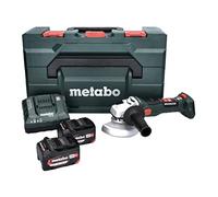 Metabo W 18 LT BL 11-125 613052510 - Smerigliatrice angolare a batteria, 125 mm, 18 V, 4,0 Ah