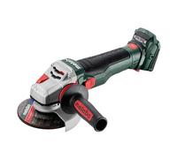 Metabo WB 18 LTX BL 15-125 - Smerigliatrice angolare a batteria Quick 18 V (smerigliatrice/smerigliatrice/smerigliatrice senza batteria + caricatore) # 601730850