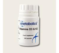 METABOLICS VITAMINA D3 (1000 UI) & K2 (100 MCG) 90 capsule