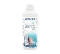 Metacril Deterbord Green, Eco Detergente e Sgrassante, a pH Neutro, per Linea di Galleggiamento, Ideale per Piscina e Spa Idromassaggio - 1 LT