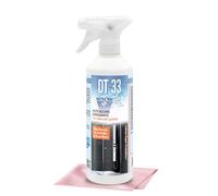 Metacril DT33 + Vaporizzatore + Pannetto Multiuso, Detergente e Disincrostante Antigoccia, Ideale per Tutti i Tipi di Box Doccia, di Qualsiasi Marca, Modello e Dimensione - 500 ML