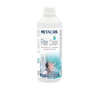 Metacril Filter Clean Disincrostante Sgrassante Filtri Piscina e Spa 1 Lt | Adatto a Piscina e Spa Idromassaggio di Tutte le Marche e Dimensioni
