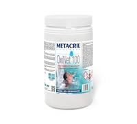 Metacril OxiNet 100 1 Kg - Ossigeno Attivo in pastiglie da 100 gr, ideale per Piscina o Spa Idromassaggio di qualsiasi marca o modello.