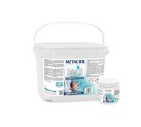 Metacril Set OxiNet 20 3Kg + Oxi Shock 750gr - Due prodotti ideali per il trattamento NO CHLOR dell'acqua di Piscina o Spa Idromassaggio di qualsiasi marca o modello