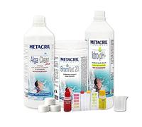 Metacril Starter Kit Brom, Trattamento Acqua a Base di Bromo - 3 KG