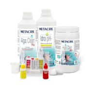 Metacril Starter Kit HypoChlor, Trattamento Acqua con Calcio Ipoclorito 3KG