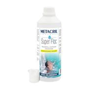 Metacril Super FLOC 1 LT + Dosatore Graduato in Omaggio. Flocculante e Chiarificante per Acqua di Piscina- Spedizione IMMEDIATA