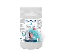 Metacril Super FLOC Tab 1 kg Flocculante e Chiarificante per Acqua di Piscina in pastiglie da 100gr a lenta dissoluzione - SPEDIZIONE IMMEDIATA