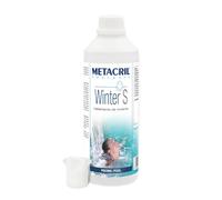 Metacril Winter S + Bicchierino Dosatore Graduato, Trattamento Invernale, per Piscina o Spa Idromassaggio - 1 LT