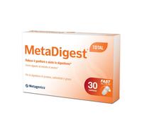 MetaDigest Total Aiuta Digestione Riduce Gonfiore 30 Capsule Enzimi Digestivi