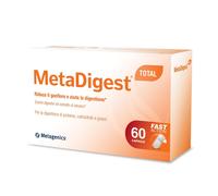 MetaDigest Total Riduzione Gonfiore e Digestione Veloce 60 Capsule