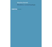 Metafisica e metantropologia