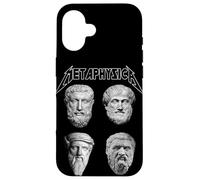 Metafisica Socrate Platone Aristotele filosofi Pensatore Custodia per iPhone 16