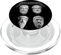 Metafisica Socrate Platone Aristotele filosofi Pensatore PopSockets PopGrip per MagSafe