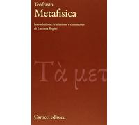 Metafisica. Testo greco originale a fronte