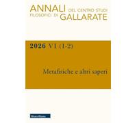 Metafisiche e altri saperi