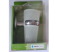 METAFORM - BICCHIERE PORTA SPAZZOLINI INVETRO SATINATO OPACO EOS 785 - SUPPORT