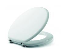 METAFORM Copriwater Asse Sedile WC in farina di legno bianco PEGASO Universale