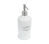 Metaform - Dispenser sapone da appoggio Bianco in Porcellana Mod. Vittoria