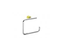 METAFORM ENJOY COLOR PORTA ASCIUGAMANI ANELLO IN OTTONE CROMATO VERDE