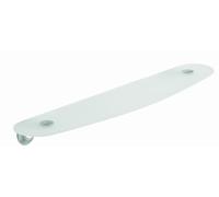 METAFORM - MENSOLA 56CM STILE SATIN IN OTTONE E VETRO