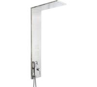 Metaform modello "Trend" pannello doccia in acciaio inox lucido, 4 funzioni