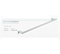 METAFORM - MOVIN' PORTA ASCIUGAMANI 60CMIN OTTONE CROMATO