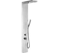 PARETE ATTREZZATA MULTIFUNZIONE MOD. BROADWAY Acciaio inox lucidato METAF