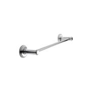 Metaform - Porta asciugamani 30cm da parete Cromo in Ottone cromato Mod. Impero