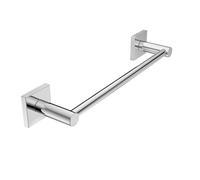 Metaform - Porta asciugamani 30cm da parete Cromo in Ottone cromato Mod. Suite