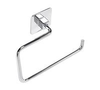 ANELLO PORTA ASCIUGAMANI TELI A MURO CROMO SET ACCESSORI BAGNO PARETE COLD WIND