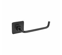 PORTA ROTOLO CARTA IGIENICA APERTO A MURO WC TOILETTE BAGNO NERO COLD WIND BLACK