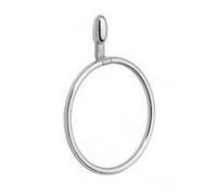 METAFORM Portasalvietta ad anello in ootone cromato DAIANA Accessori Bagno