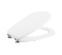 METAFORM Sedile WC Copriwater Copriasse Bianco MOD. Liuto Fit