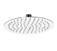 Metaform Soffione Doccia Tondo diametro 25 cm Inox Spazzolato