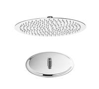 METAFORM - Soffione Doccia Top Line Tondo in Acciaio Inox Ø 30 cm