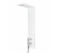 Metaform Trend Colonna Doccia Pannello Bianco Opaco 4 Funzioni (N32802)