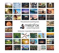 metaFox Life Design Postcards Pack 52 Cards for Coaching & Personal Development