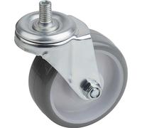 Metafranc 802940 Ruota Girevole Diametro 75 mm, Vite, Poliuretano, Cuscinetto a rulli