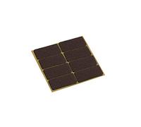 Metafranc Feltrini - autoadesivi - Protezione efficace per mobili e sedie/set di piedini per mobili per pavimenti delicati/gradini per sedie/pavimenti